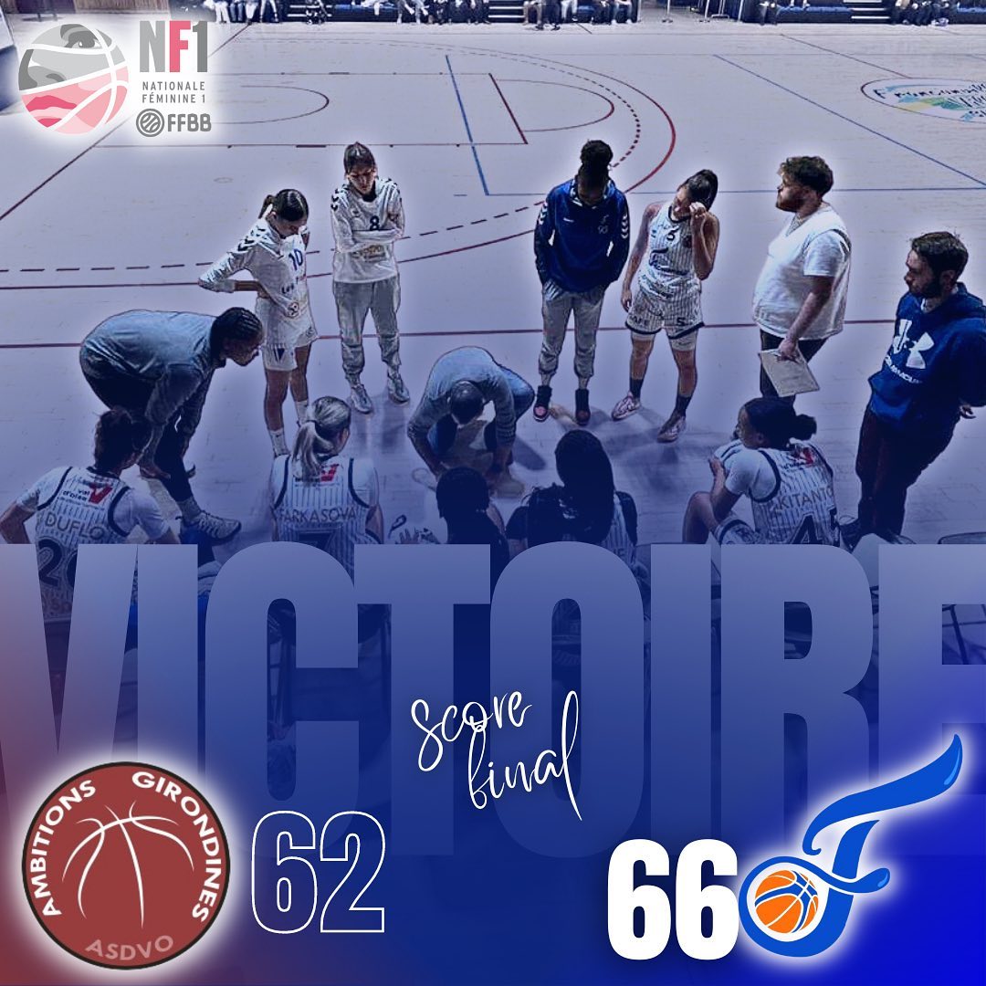 Victoire Ambitions girondines - BCF 11 février 2023