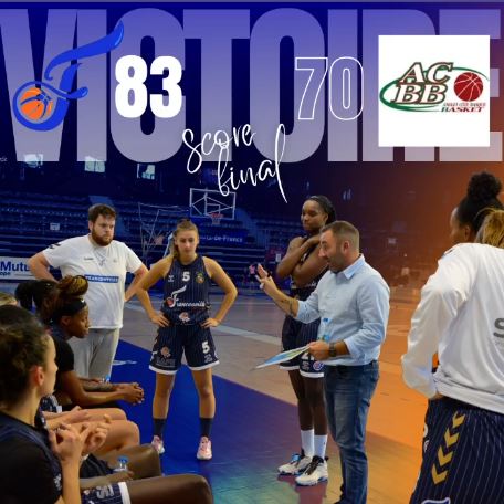 Victoire du BC Franconville à Anglet
