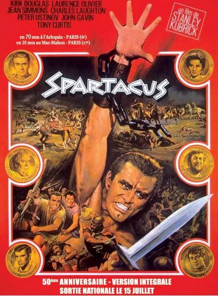 SPARTACUS de Stanley Kubrick