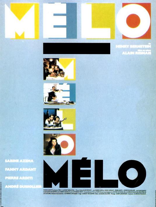 FILM Mélo de Alain Resnais