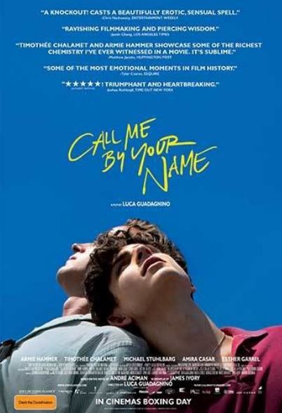 FILM Call me by your name