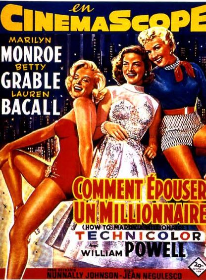 FILM Comment épouser un millionnaire