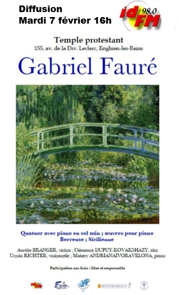 Ballade musicale - concert Gabriel Fauré