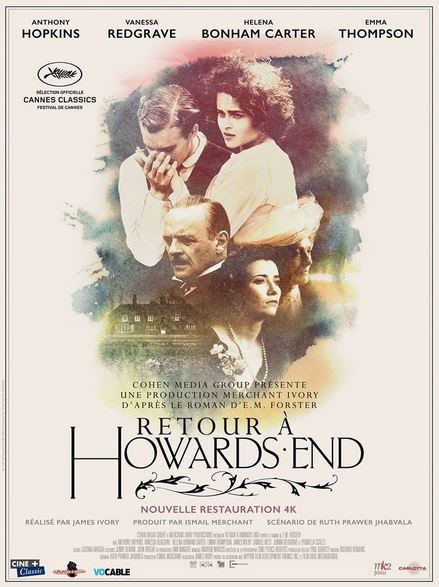 Film RETOUR A HOWARDS END