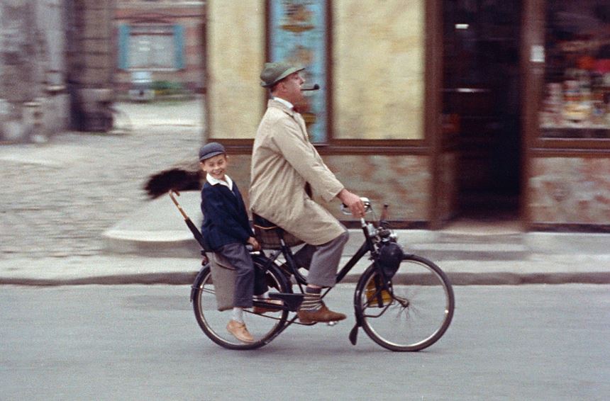 Jacques Tati tombé de la lune