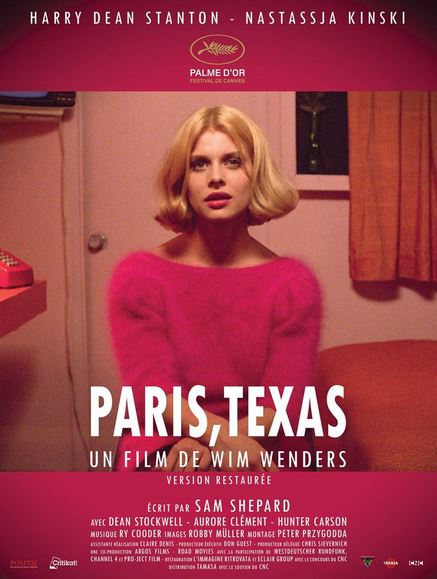 PARIS TEXAS de Wim Wenders