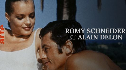 Romy Schneider et Alain Delon