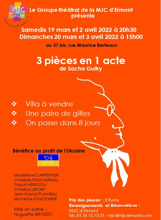 THEATRE 3 pieces en un acte Sacha Guitry