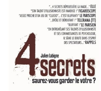 Julien LABIGNE 4 secrets