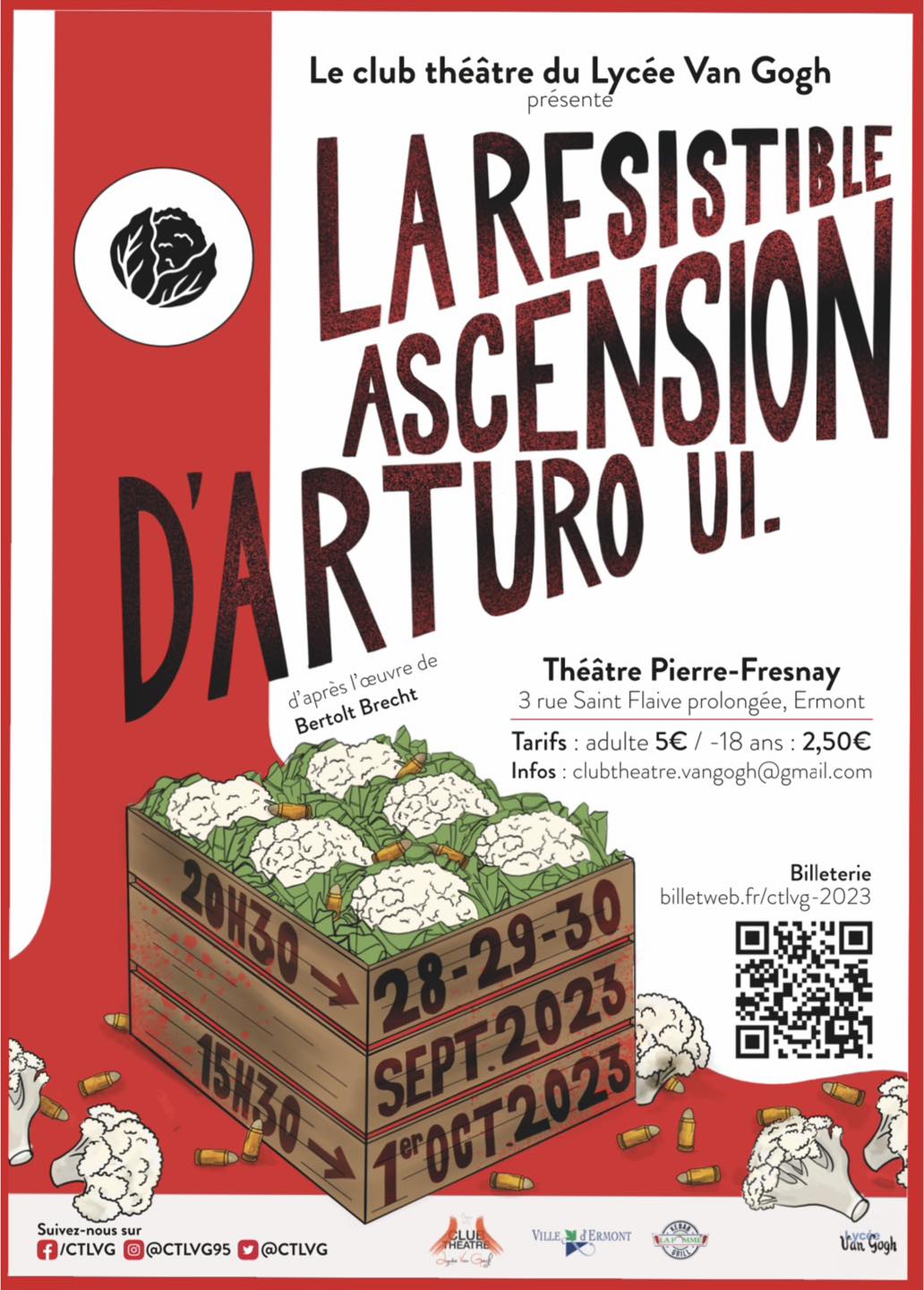 THEATRE L'irrésistible ascension d'Arturo Ui