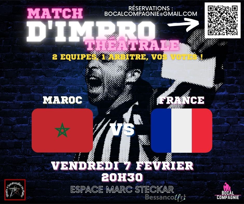 Match d'impro - Maroc France