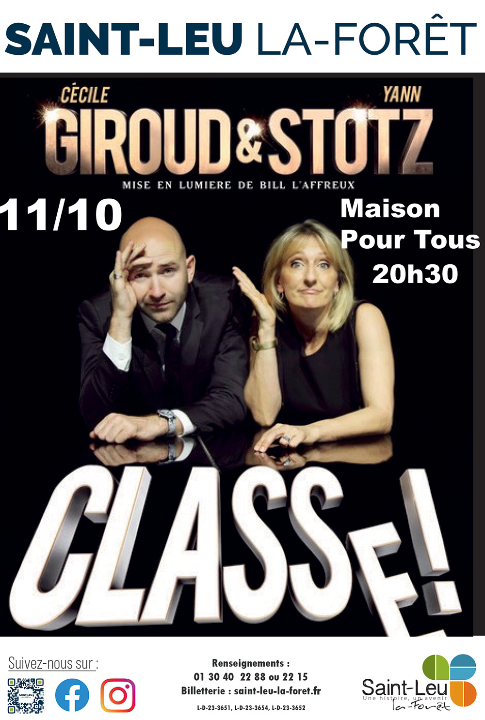 Spectacle de Cécile Giroud et Yann Stotz
