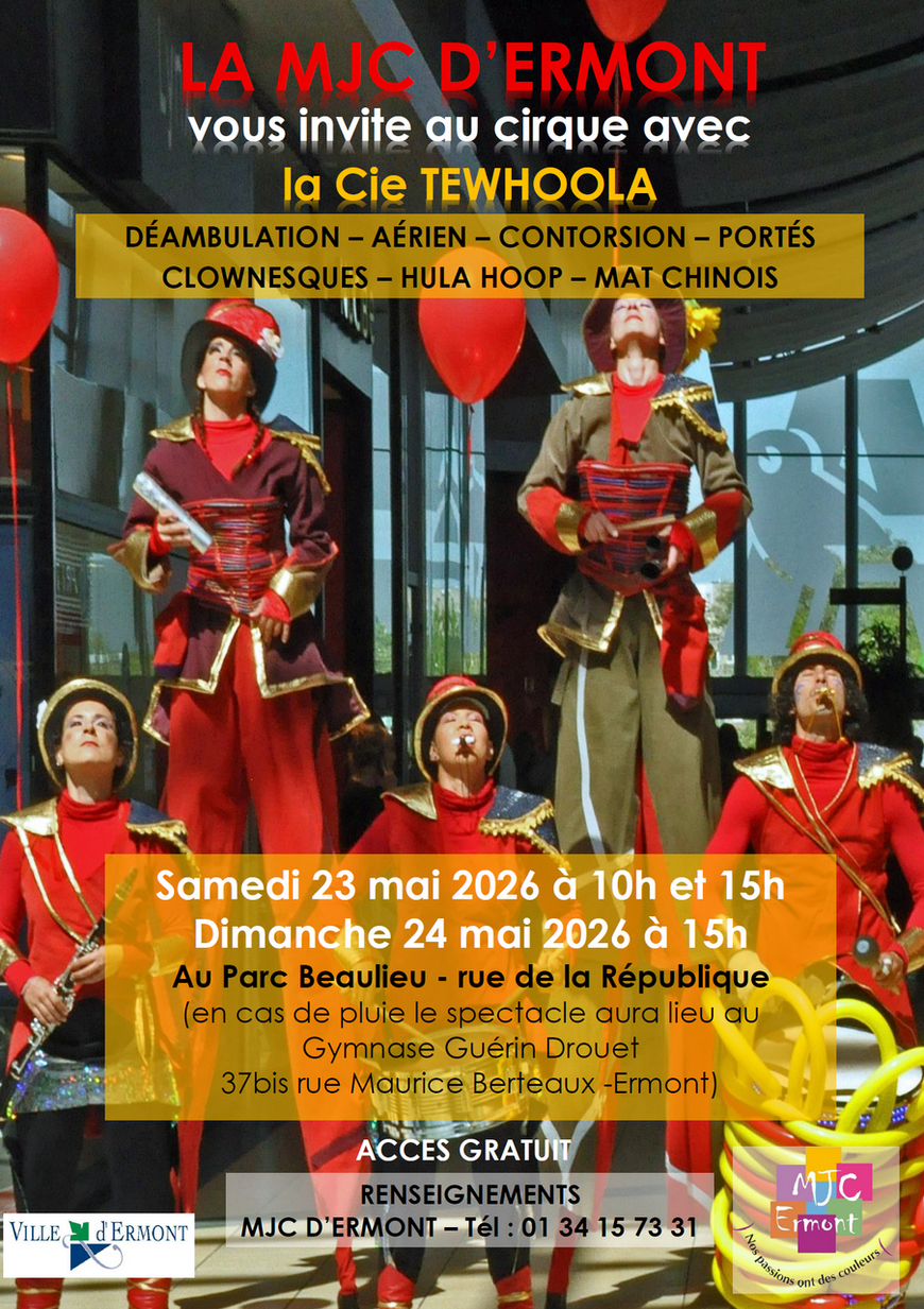 Cirque Ermont - 23 et 24 mai 2026