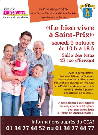 Le bien vivre à Saint-Prix