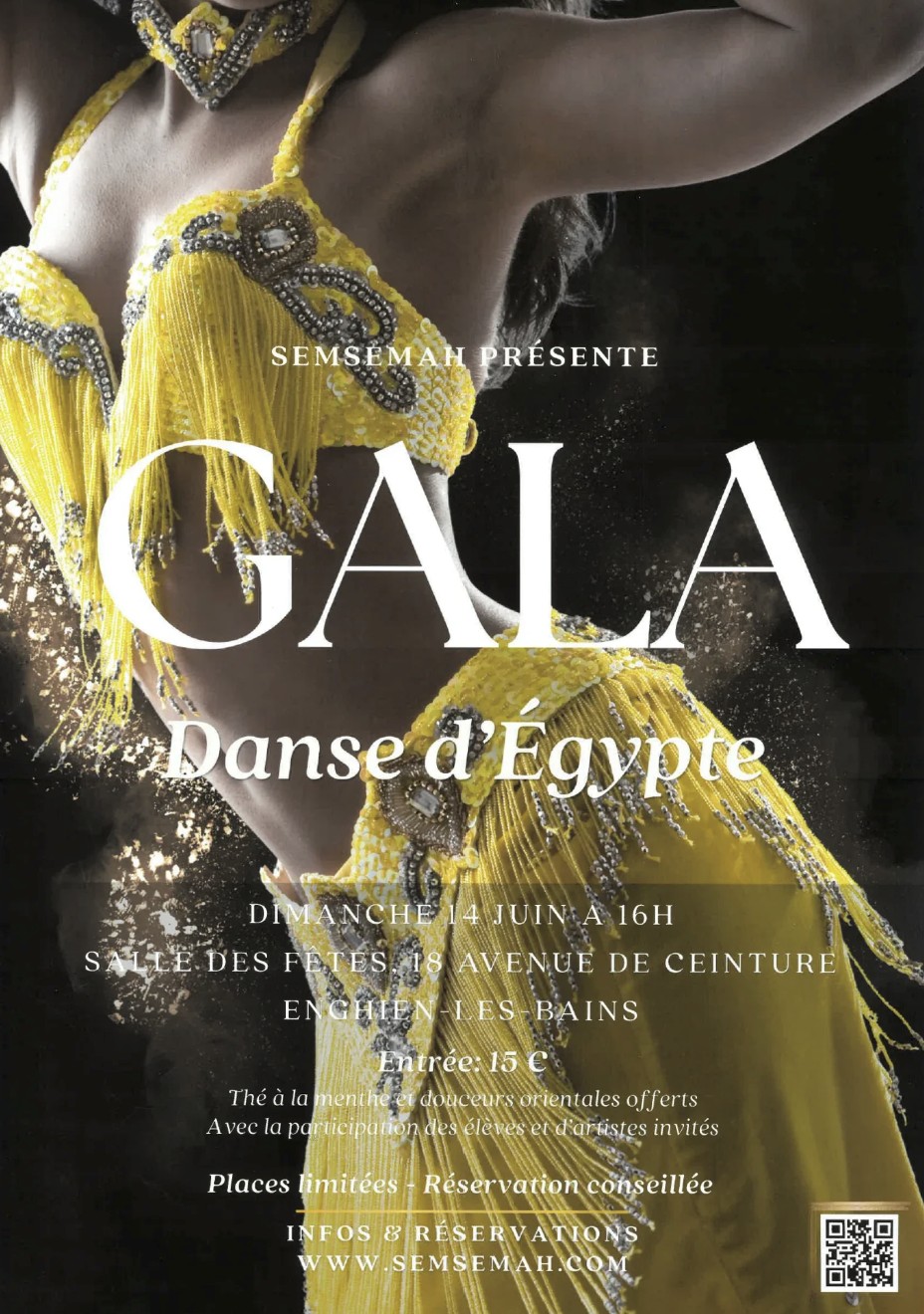 Gala danse &eacute;gypte - Enghien le 14 juin 2026