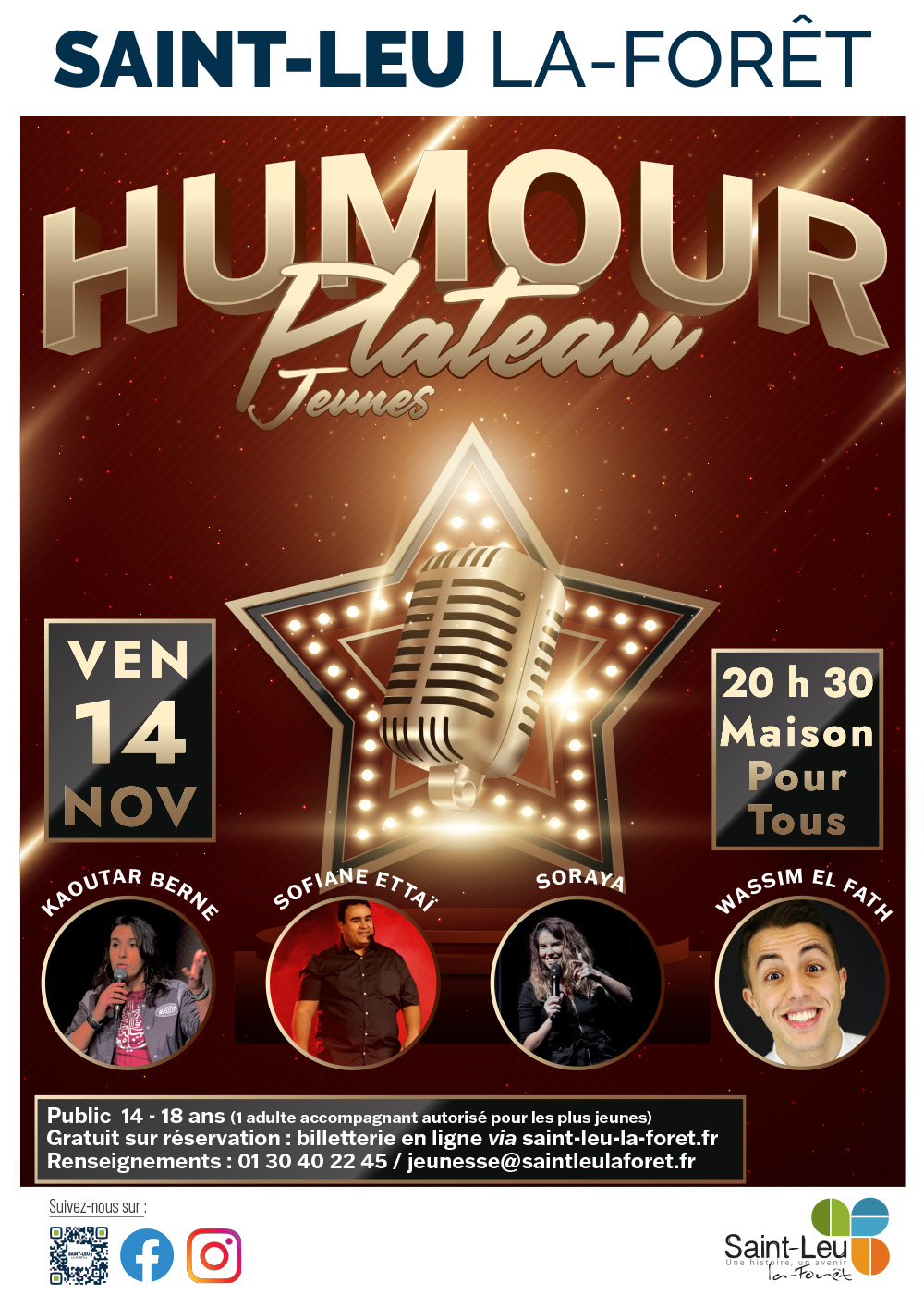 HUMOUR Plateau jeunes Saint-Leu
