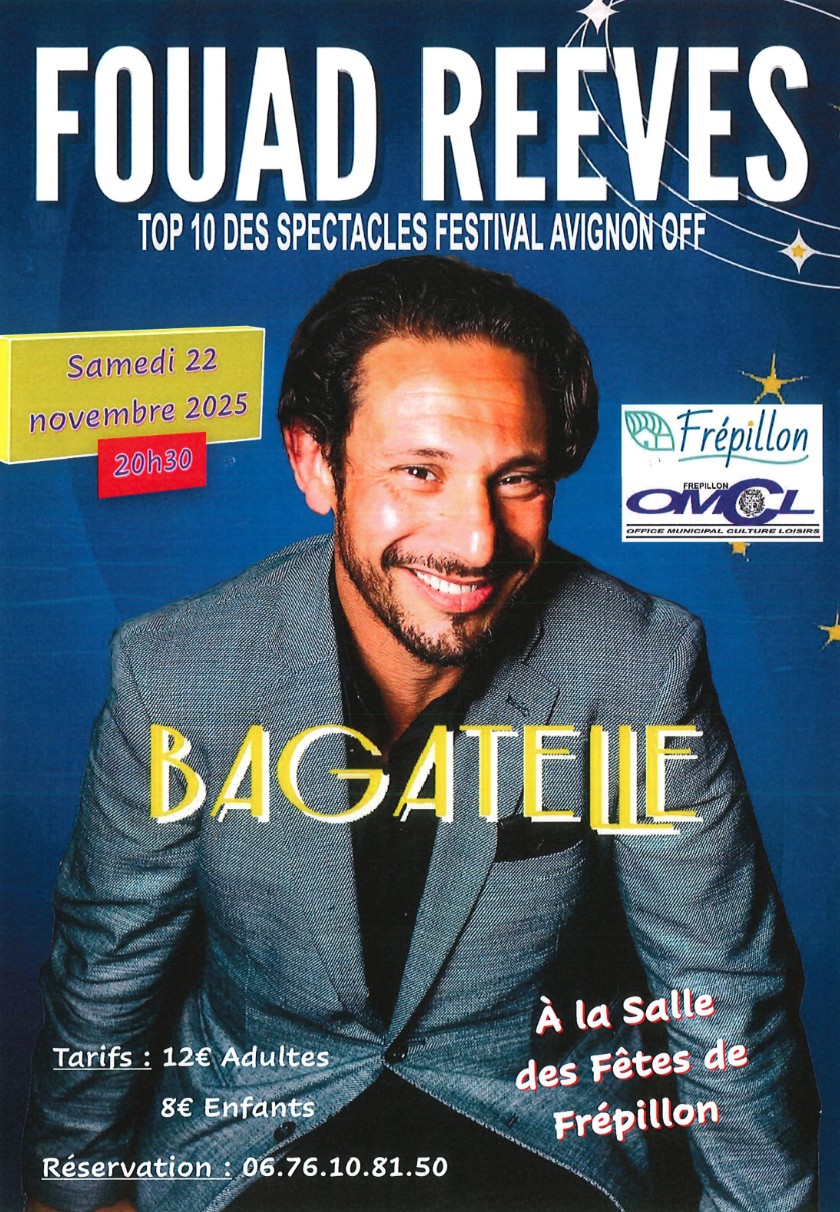 HUMOUR Fouad Reeves à Frépillon