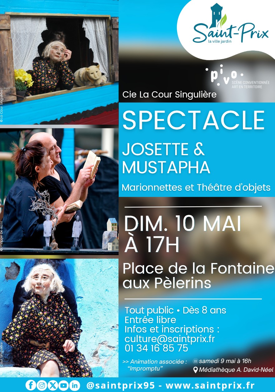 MARIONNETTES Josette et Mustapha