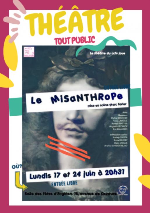 THEATRE Le misanthrope