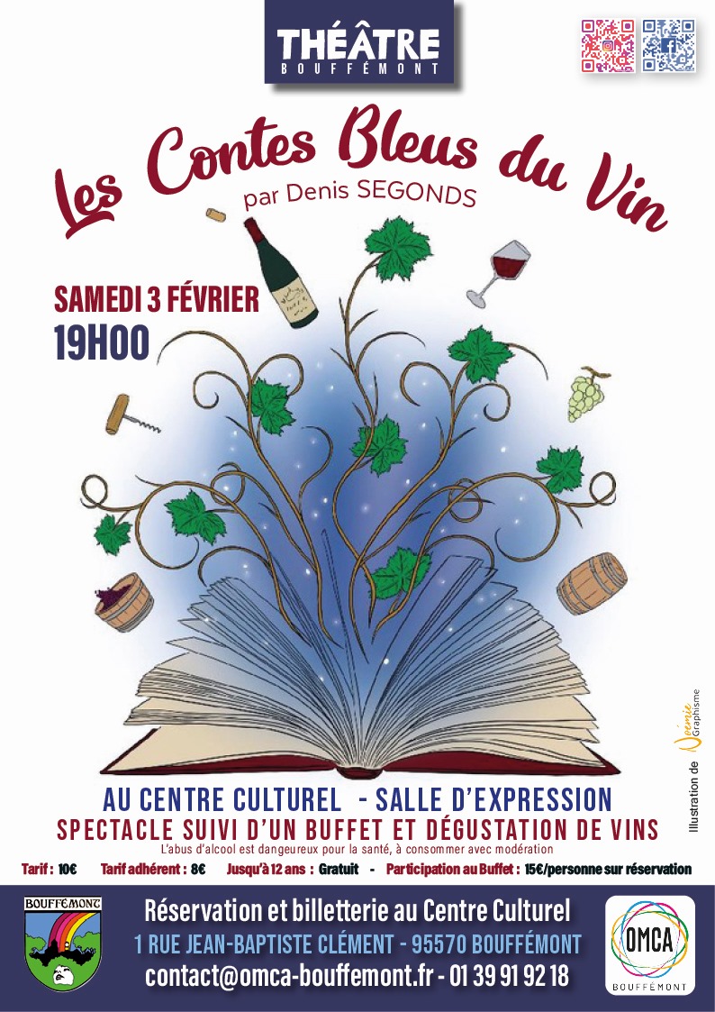 THEATRE Les contes bleus du vin
