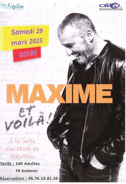 HUMOUR Maxime - Et voilà