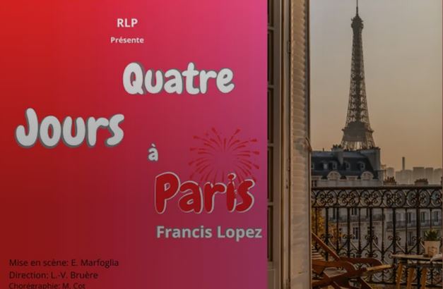 OPERETTE Quatre jours à Paris