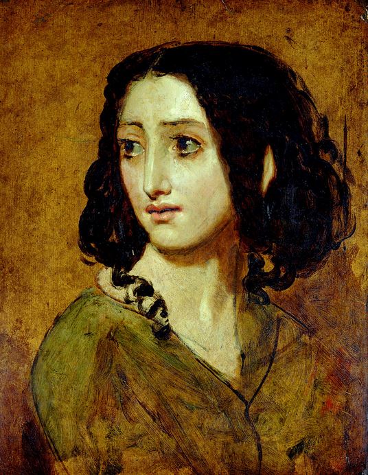 Rachel Felix - William Etty, Mademoiselle Rachel (entre 1841 et 1845), York Art Gallery.