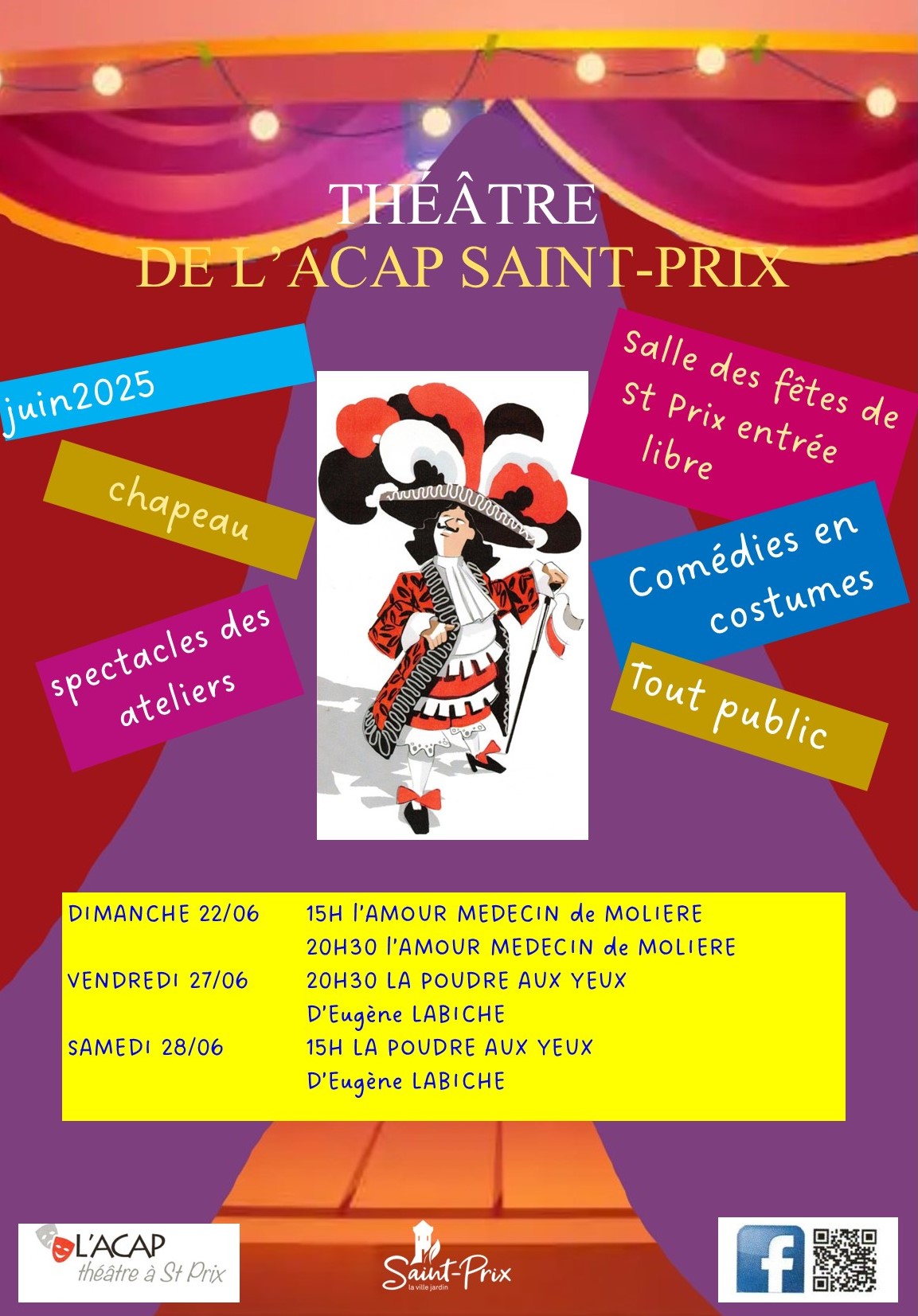 Théâtre ACAP - juin 2025