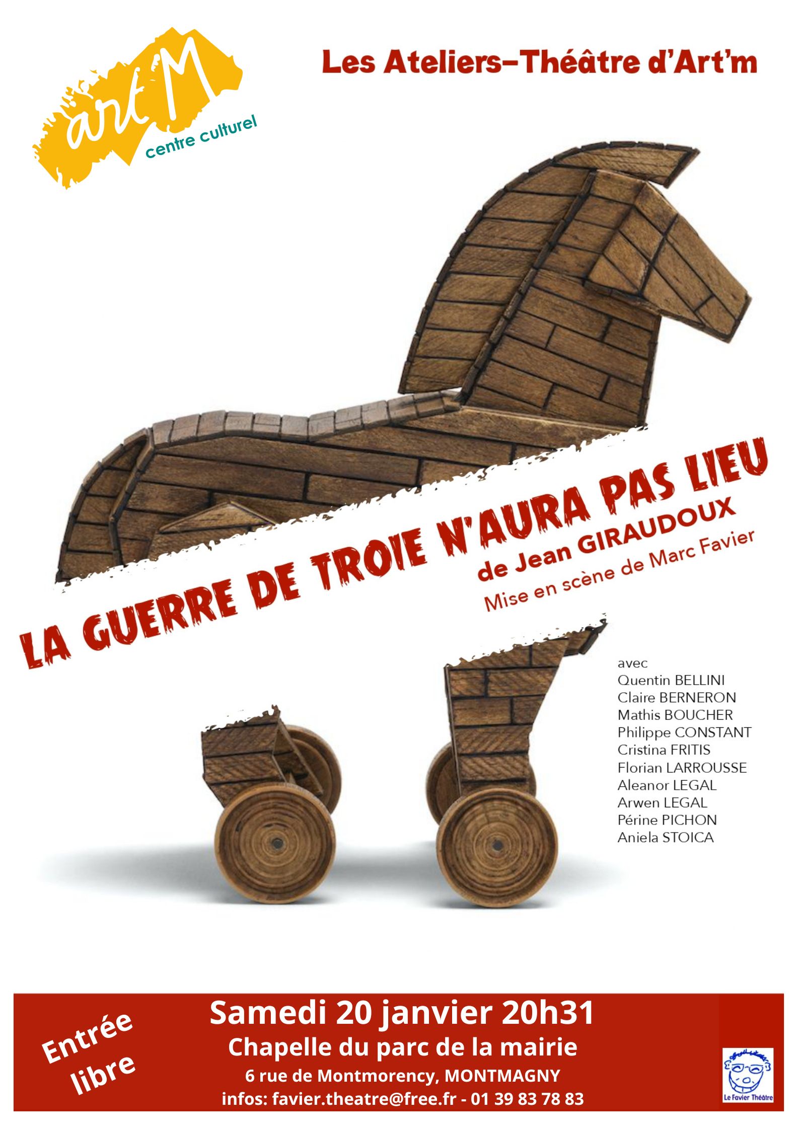 THEATRE La guerre de Troie n'aura pas lieu