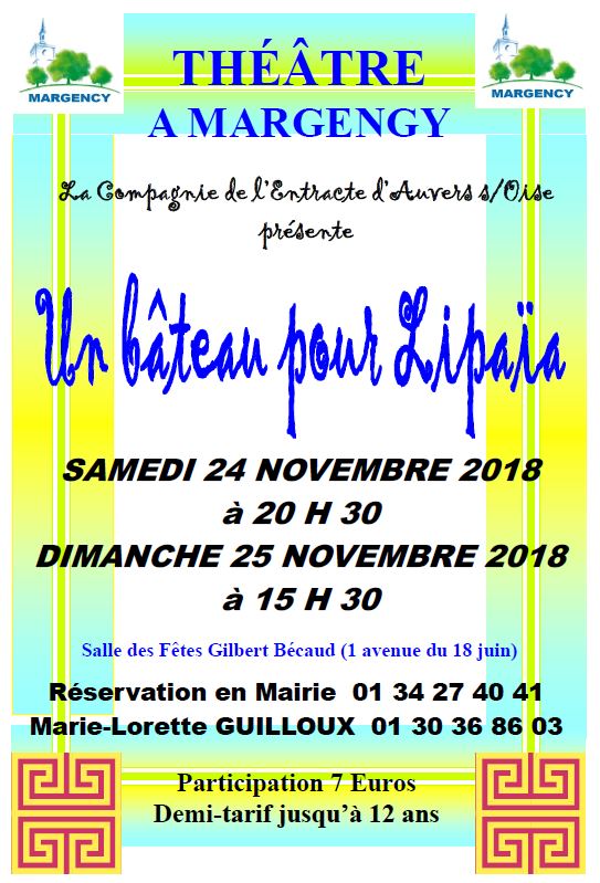 Théâtre : UN BATEAU POUR LIPAIA