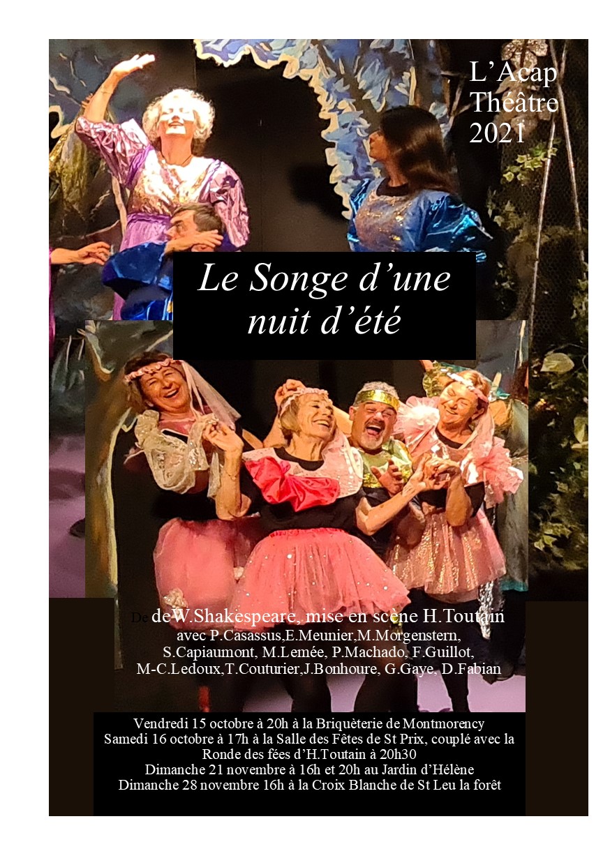 Théâtre Le songe d'une nuit d'été