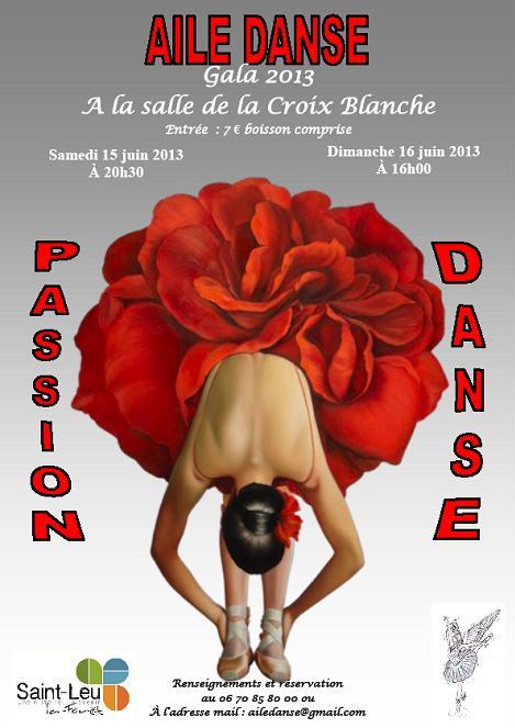 AFFICHE gala AILE DANSE