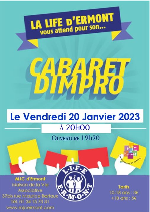Cabaret impro - 20 janvier 2023