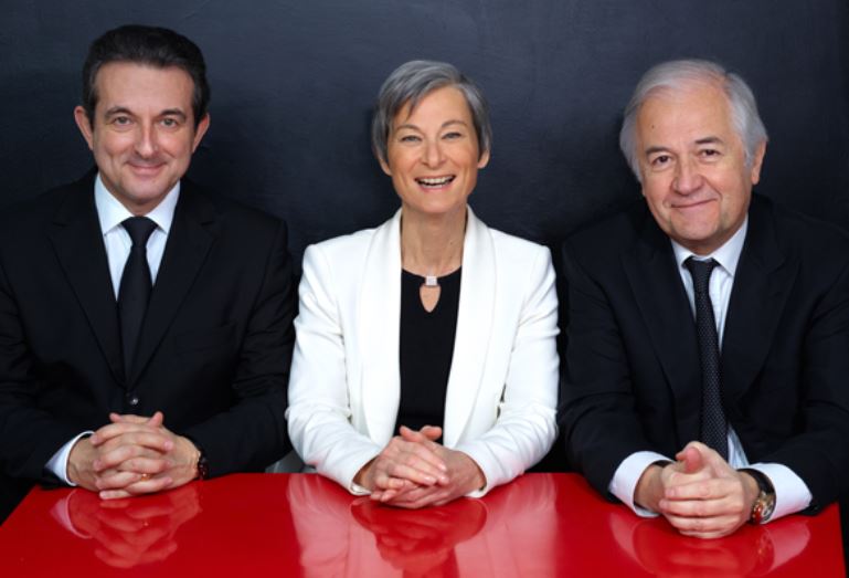 spectacle des Chansonniers : Jacques Mailhot, Michel Guidoni et Florence 