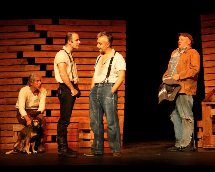 Théâtre : DES SOURIS ET DES HOMMES