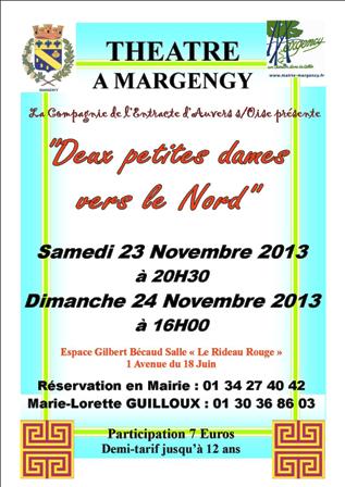 THEATRE deux petites dames vers le nord