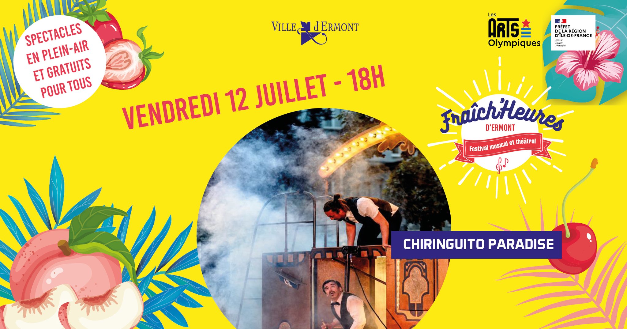 Spectacle de cirque -Chiringuito paradise-12 juillet 2024