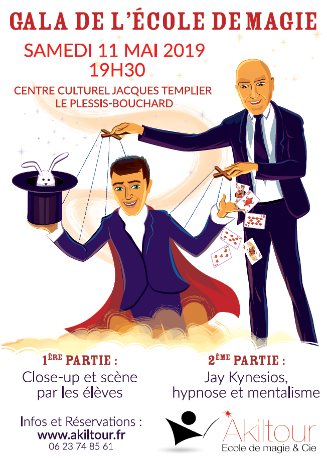 Gala de magie AKILTOUR du 11 mai 2019
