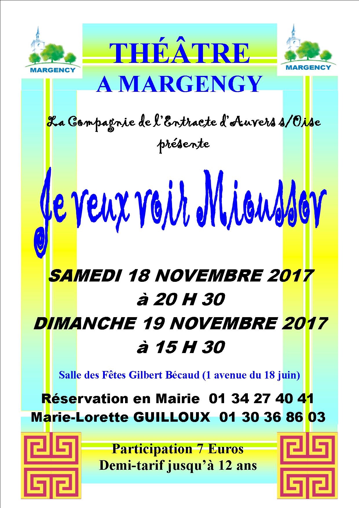theâtre JE VEUX VOIR MIOUSSOV