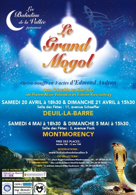 Opérette : Le Grand Mogol