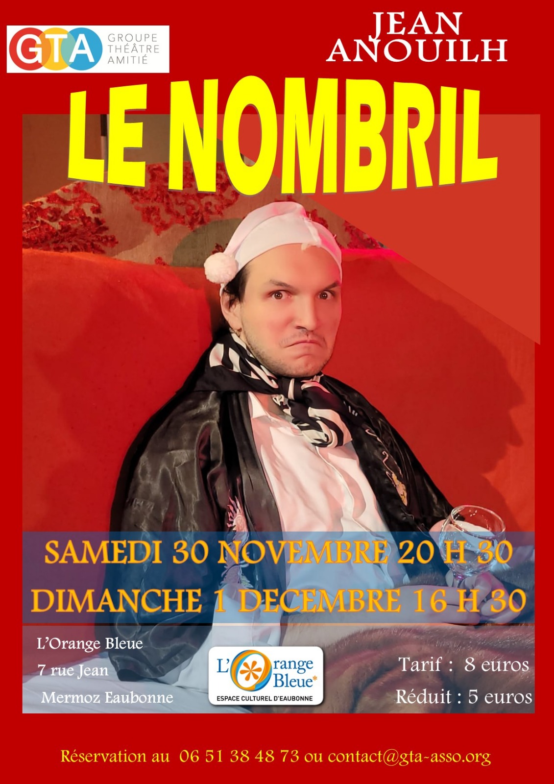 THEATRE Le nombril - GTA Eaubonne