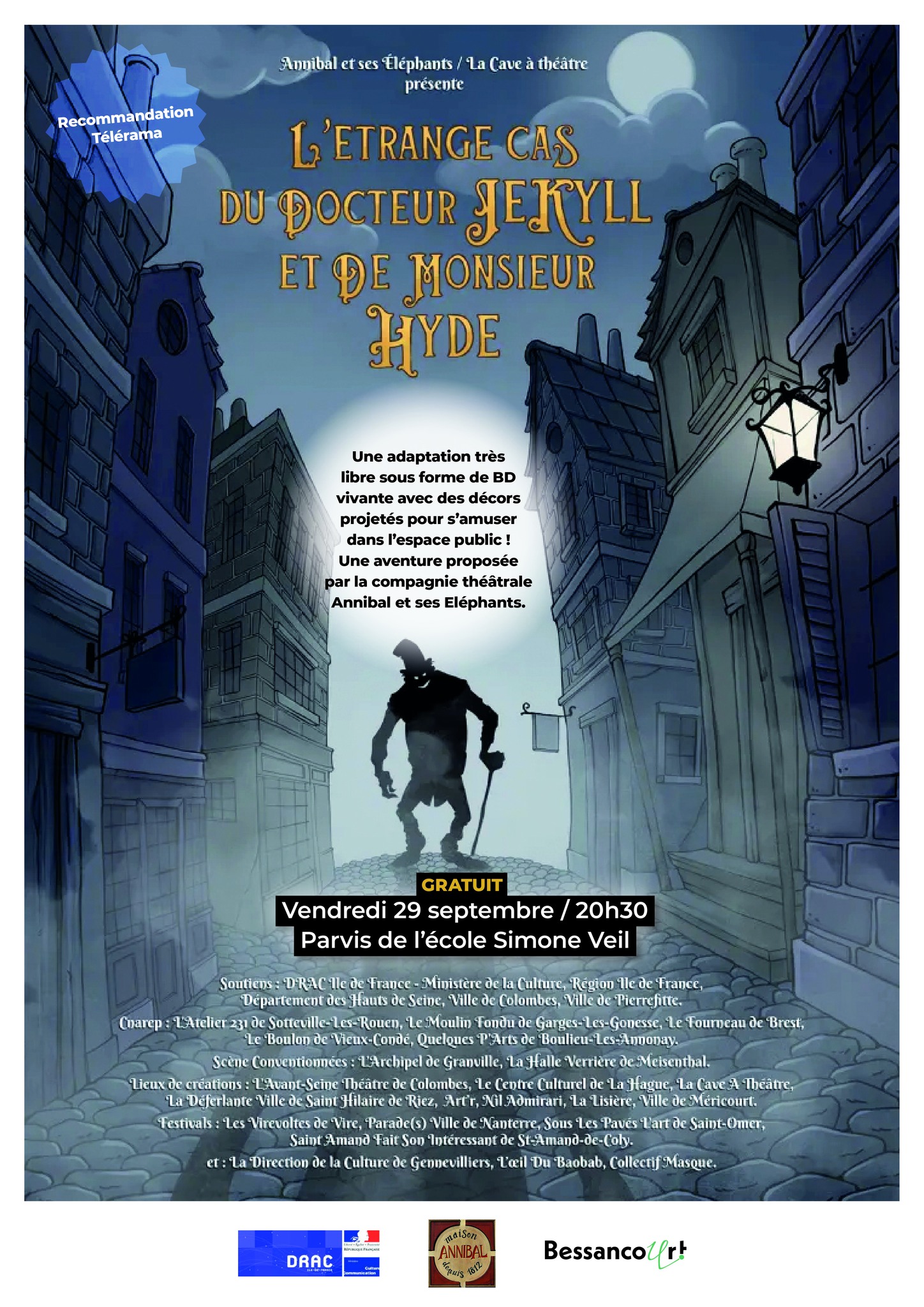 THEATRE L'étrange cas du Dr Jekyll et de Mr Hyde
