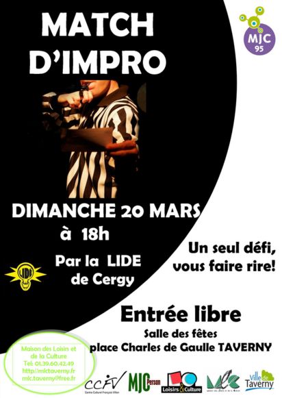 MATCH D'IMRPO à TAVERNY