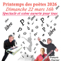 Spectacle avec Fran&ccedil;ois Fournet et sc&egrave;ne ouverte pour tous (Printemps des po&egrave;tes)