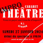 Cabaret de théâtre d'impro