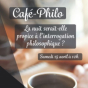 Café philo : La nuit serait-elle propice à l'interrogation philosophique ? (festival Les couleurs du Plessis)