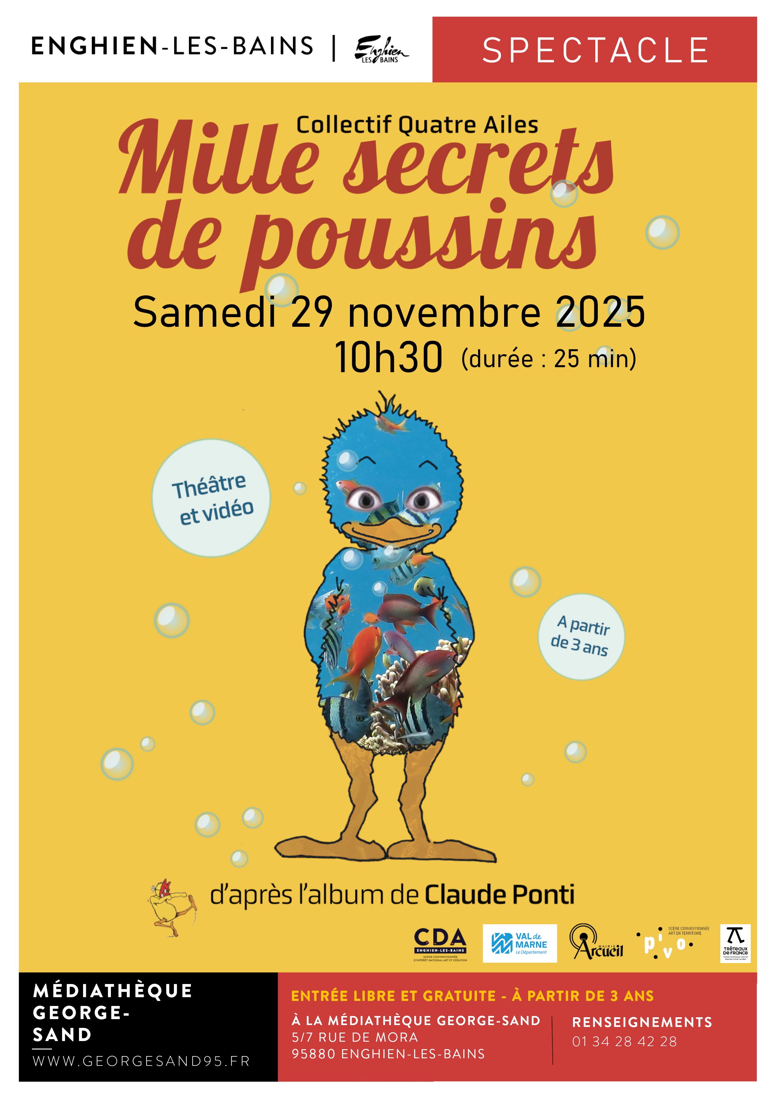 SPECTACLE Mille secrets de poussins