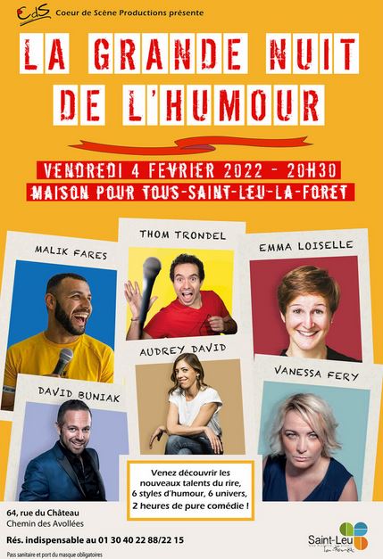 La Grande nuit de l'humour - Saint-Leu