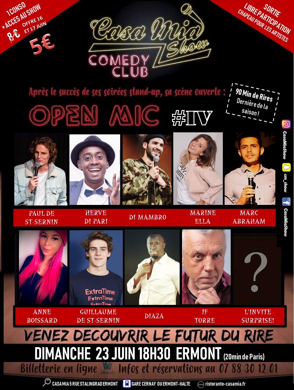 CASA MIA SHOW  23 juin 2019