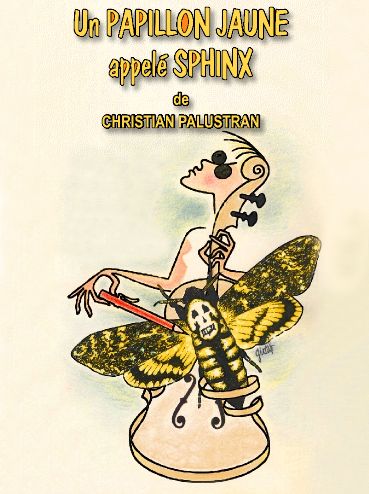 un papillon jaune appelé Sphinx